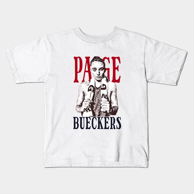 Basketball brilliance, unmatched skill, pure  power Kids T-Shirt by ANNATEES